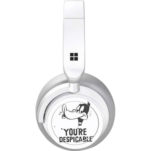 Looney Tunes Daffy Duck Youre Despicable Surface Headphones Skin